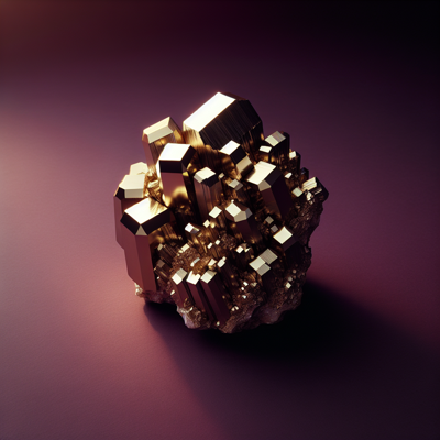 Pyrite crystal for Taurus zodiac sign