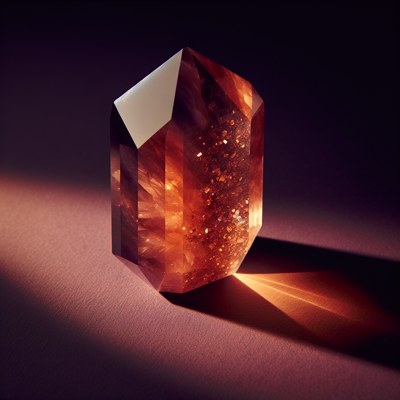 Sunstone crystal for Leo zodiac sign